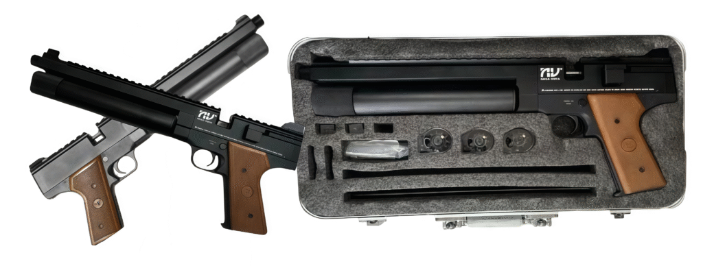 Pistola PCP Red Target Cobra SQ-02 multicalibre 4.5 5.5 6.35