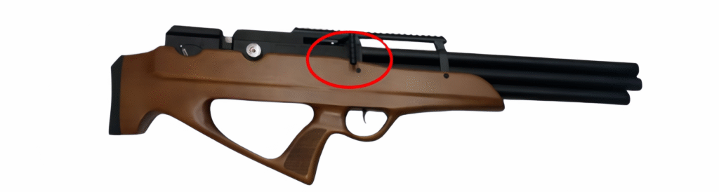 Rifle PCP Bull pup Red Target R3-sf-800w -900w 5.5 6.35